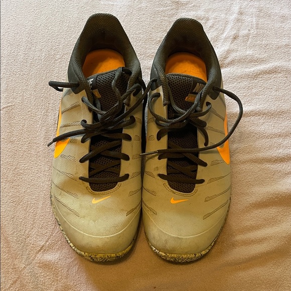 Nike Men's Nike Marvin Air  in Gray and Orange - Picture 1 of 3